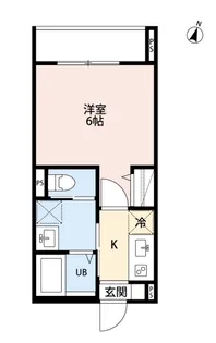 レジデンス鉄博【1階】の間取り