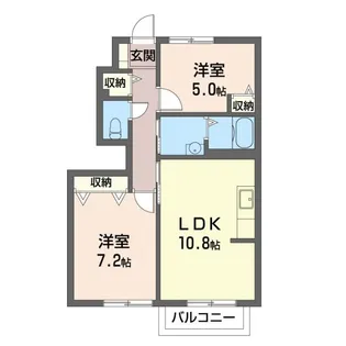 ペガサス D【1階】の間取り
