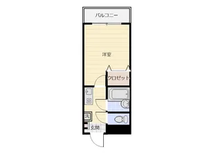 メゾンリベルテ【2階】の間取り