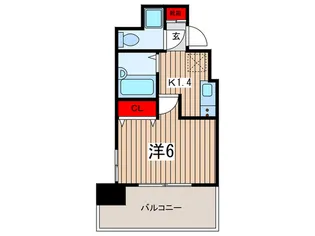 デイジーコート日本橋浜町【5階】の間取り