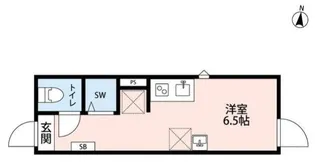 プロスペリティ・ビアンカ下北沢【1階】の間取り