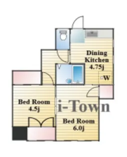 結城アパート【1階】の間取り