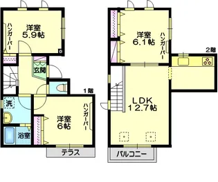 アネックス市ヶ尾の間取り