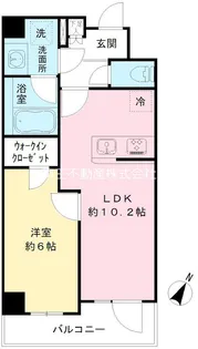 MODIER BUNKYO KOISHIKAWA【1階】の間取り