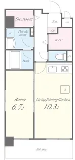 片岡ビル【2階】の間取り