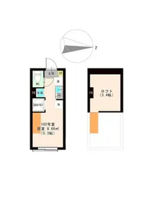 The Maris Court 練馬【1階】の間取り