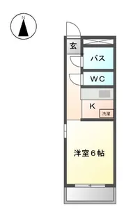 アメニティ鈴木【2階】の間取り