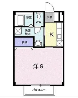 ドマーニK【1階】の間取り