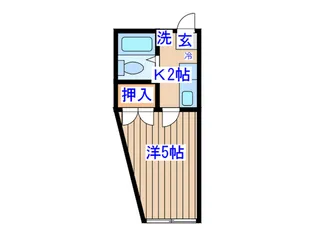 メゾン小松島【1階】の間取り