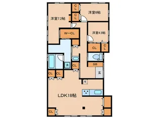 K-flats【2階】の間取り