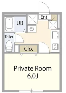 ville沼袋【2階】の間取り