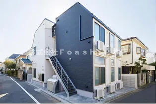 東京都目黒区五本木2【アパート】の外観