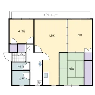 グラッツアモーレ高岡【1階】の間取り