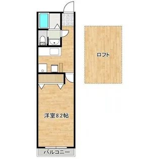 プルメリア湘南【2階】の間取り
