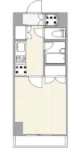 プレール東神田【6階】の間取り