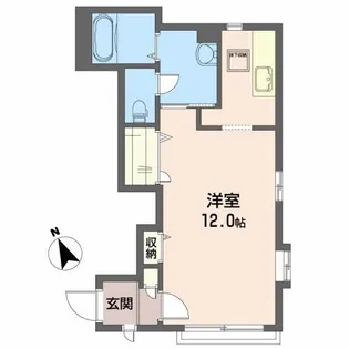 ディアスパルモ西多賀【1階】の間取り