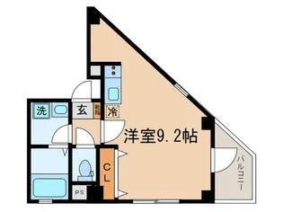 ハラシオン東池袋【2階】の間取り