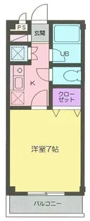 シャトーキャビネ【3階】の間取り