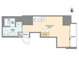 Vーstyle入谷【2階】の間取り