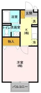 ブリイエ22【2階】の間取り