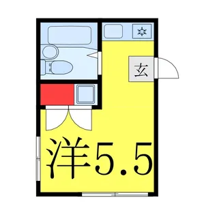 フェニックス池袋【2階】の間取り