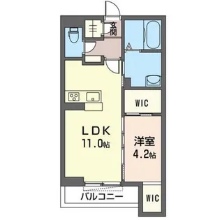 succeed【2階】の間取り