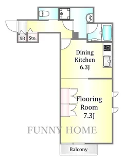 エンプレス チエ【3階】の間取り