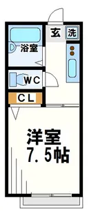 レガシー調布II【2階】の間取り