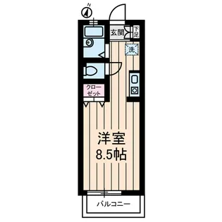 エシャンテ千歳台【1階】の間取り