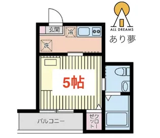 シャトーライフ横浜I【3階】の間取り