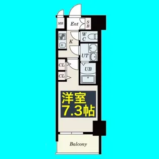 VILLA・SERENO桜山【7階】の間取り