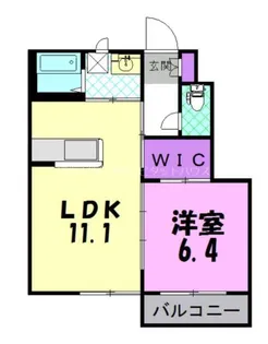 セピアコート A【1階】の間取り