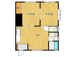 アイランド法目B【1階】の間取り