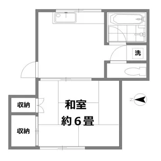 イマナリハイツ【2階】の間取り