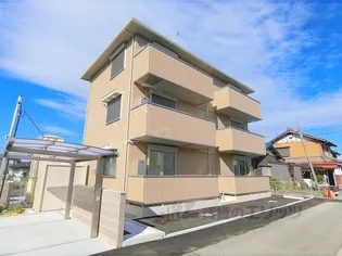 LAVILLA五個荘B棟【1階】の外観