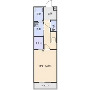 MAISON AYANA【1階】の間取り