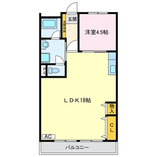 メゾン長田【2階】の間取り