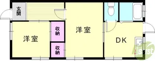 青い空と見晴らしの丘【1階】の間取り