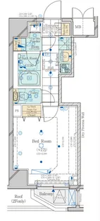コンシェリア新橋 MASTER’S VILLA【2階】の間取り
