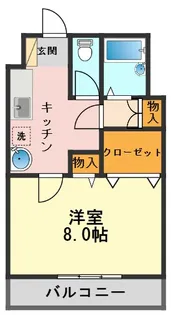 プラザドゥカステリオ【3階】の間取り
