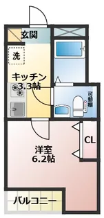 alivio vida【3階】の間取り