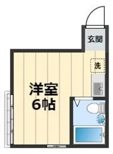 リシェス鶴間【2階】の間取り