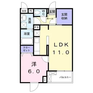 ステイブル日吉【2階】の間取り