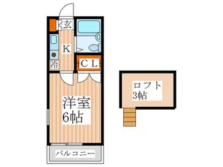 サンハイム【2階】の間取り