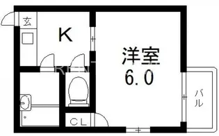 メゾンホワイティ【3階】の間取り
