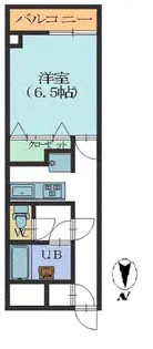 セレクション松島【3階】の間取り