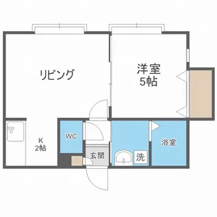 クレアハイム【2階】の間取り