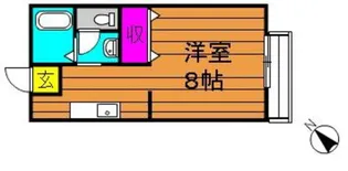 カルモK【1階】の間取り