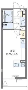 クレイノパレスアニマル21【3階】の間取り