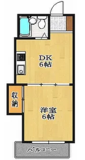 花輪ガーデンATハウス【2階】の間取り